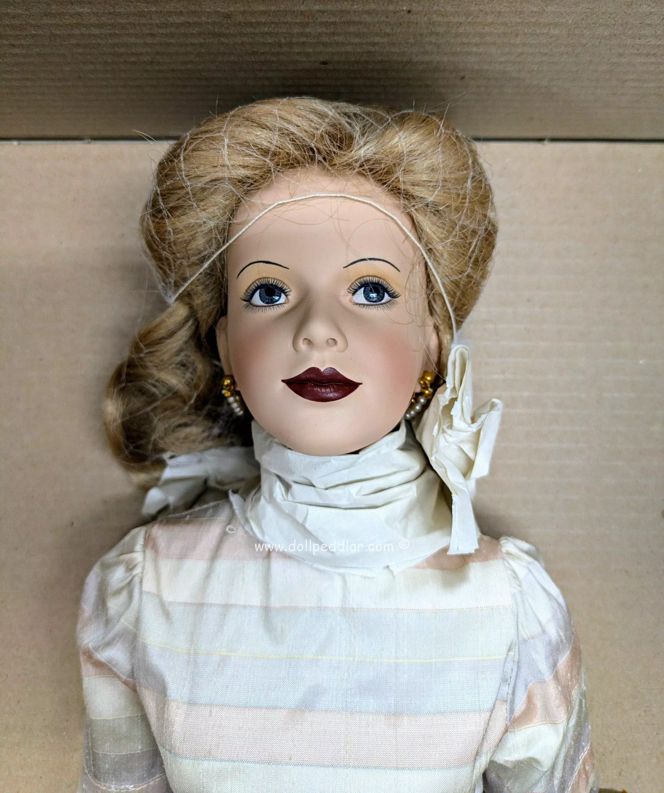 “Jeannou 1940s” by Vera Scholz 25″ Fashion Doll from Germany NRF