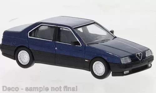 PREORDER Brekina HO PCX870435 Alfa Romeo 164 Sedan, Assembled, Blue