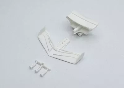 Reflex Racing FX28 Wing and Post Set - White