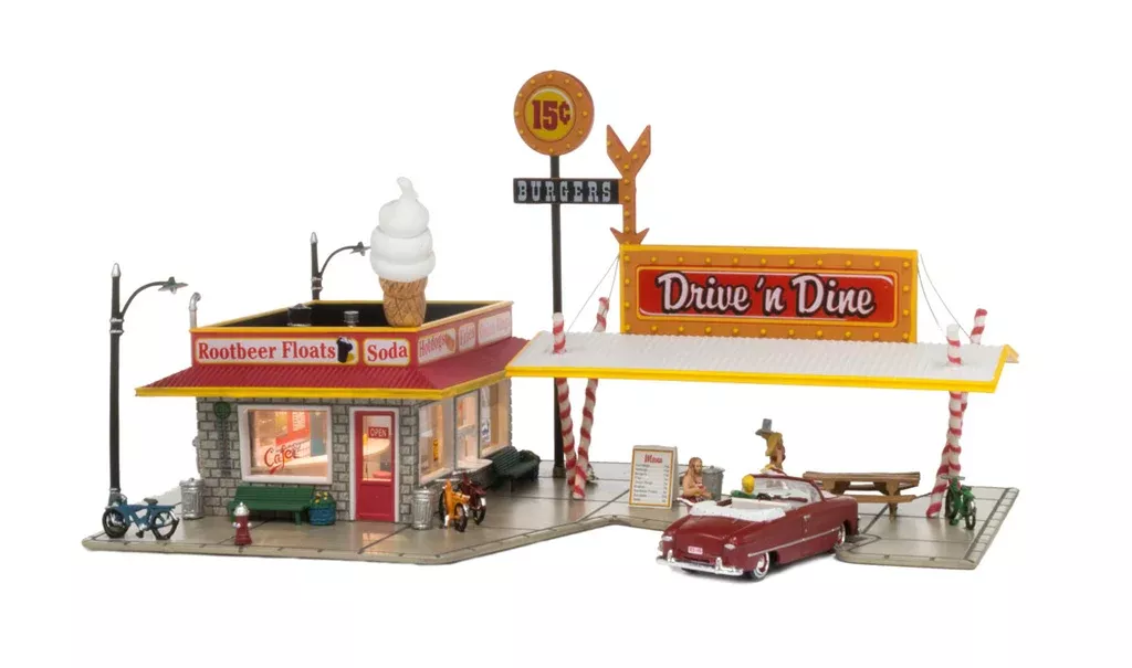 Woodland Scenics 4929 Drive 'n Dine, N Scale