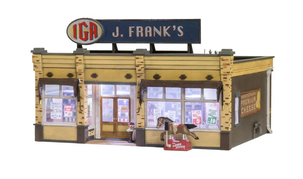 Woodland Scenics 5851 J. Frank's Grocery, O Scale